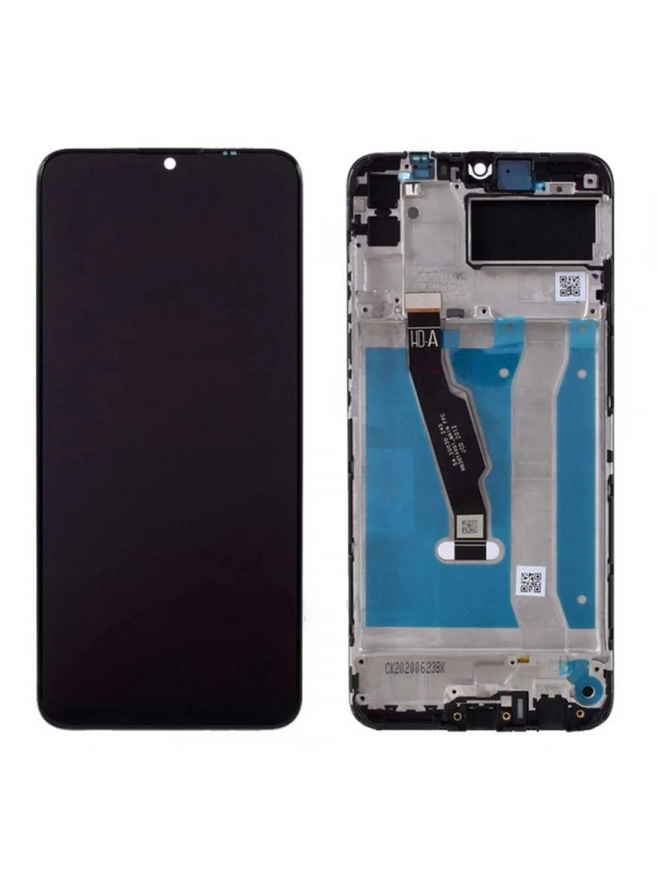 Huawei Uyumlu Y6p Lcd Ekran Siyah Çıtalı