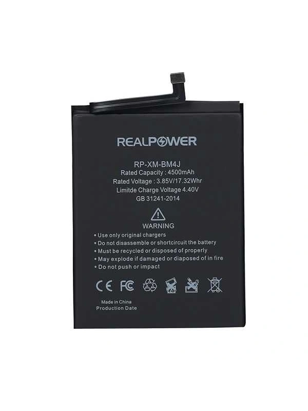 RealPower Xiaomi Uyumlu Redmi Note 8 Pro Batarya Li-Polymer Uzun Ömürlü Pil
