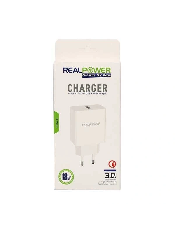 Realpower Xiaomi 18 W Güç Adaptörü Şarj Cihazı OLD