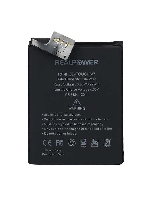 RealPower Apple Uyumlu iPod Touch 7 Batarya Pil