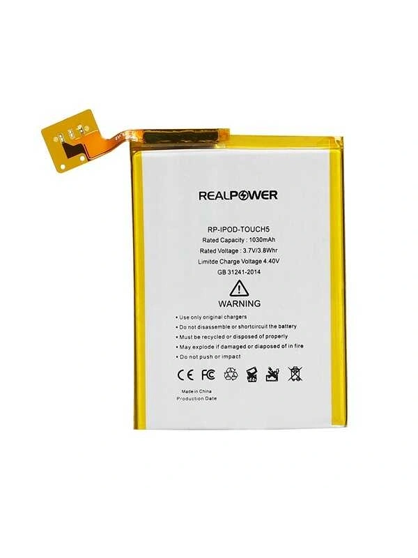 RealPower Apple Uyumlu iPod Touch 5 Batarya Pil