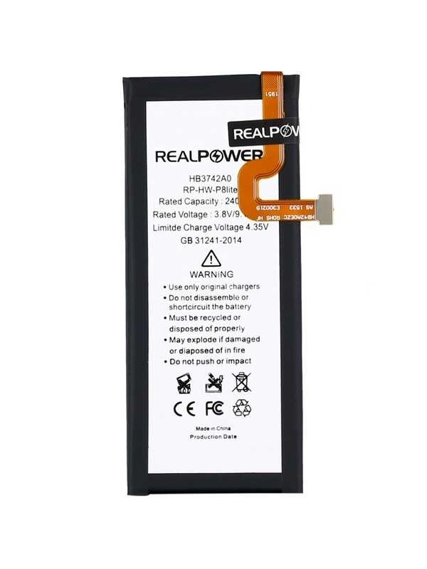 RealPower Huawei Uyumlu GR3 Batarya 2400mAh Li-Polymer Uzun Ömürlü Pil