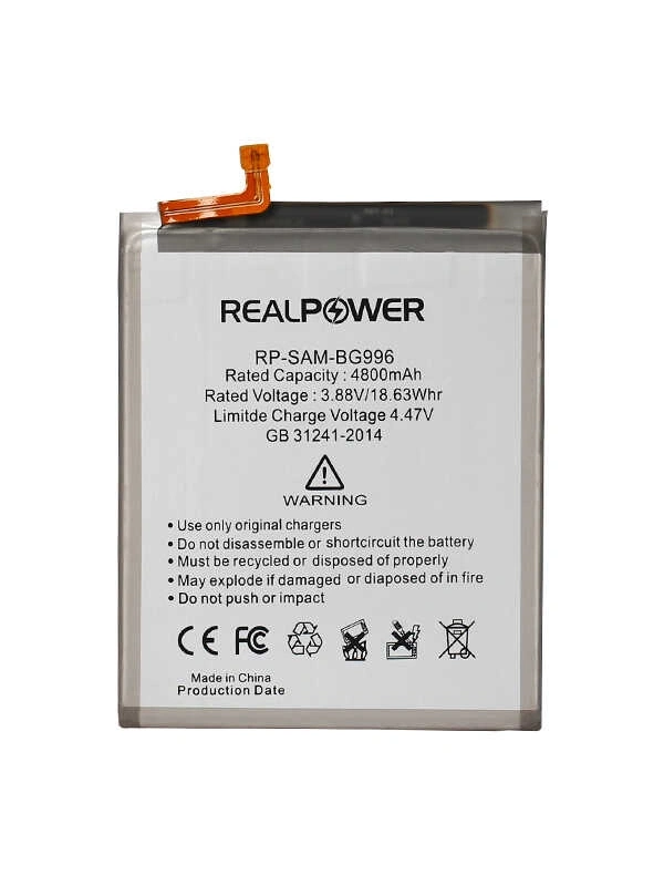 RealPower Samsung Uyumlu Galaxy S21 Plus 5G G996 Batarya 4800mAh Li-Polymer Uzun Ömürlü Pil