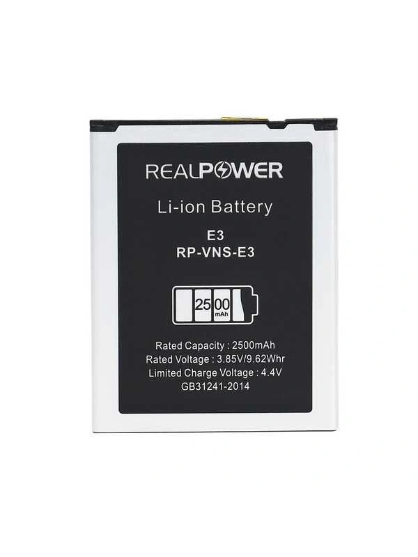 RealPower Vestel Uyumlu Venüs V3 5570 Batarya 2500mAh Li-Polymer Uzun Ömürlü Pil
