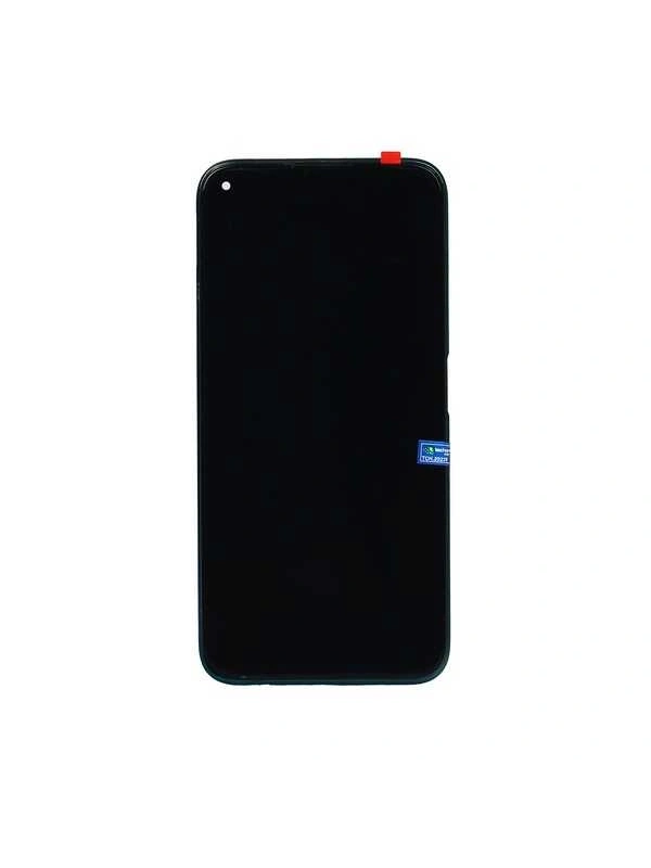 Huawei Uyumlu P40 Lite Lcd Ekran Yeşil Çıtalı