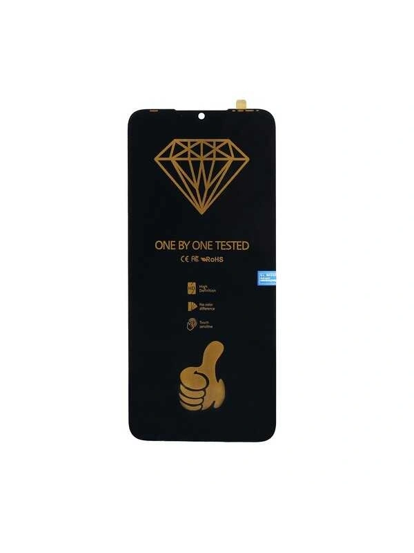 Infinix Uyumlu Hot 10i Lcd Ekran Siyah Çıtasız
