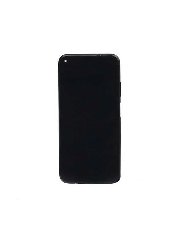 Huawei Uyumlu P40 Lite Lcd Ekran Siyah Çıtalı Servis
