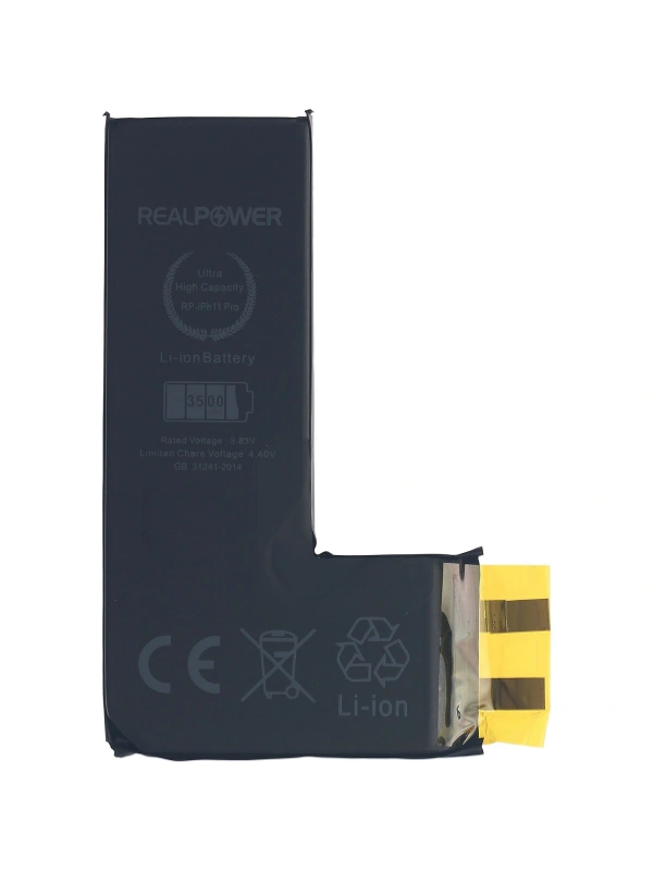 RealPower Apple Uyumlu iPhone 11 Pro Batarya 3190mAh Flexsiz Yüksek Kapasiteli Güçlendirilmiş Pil