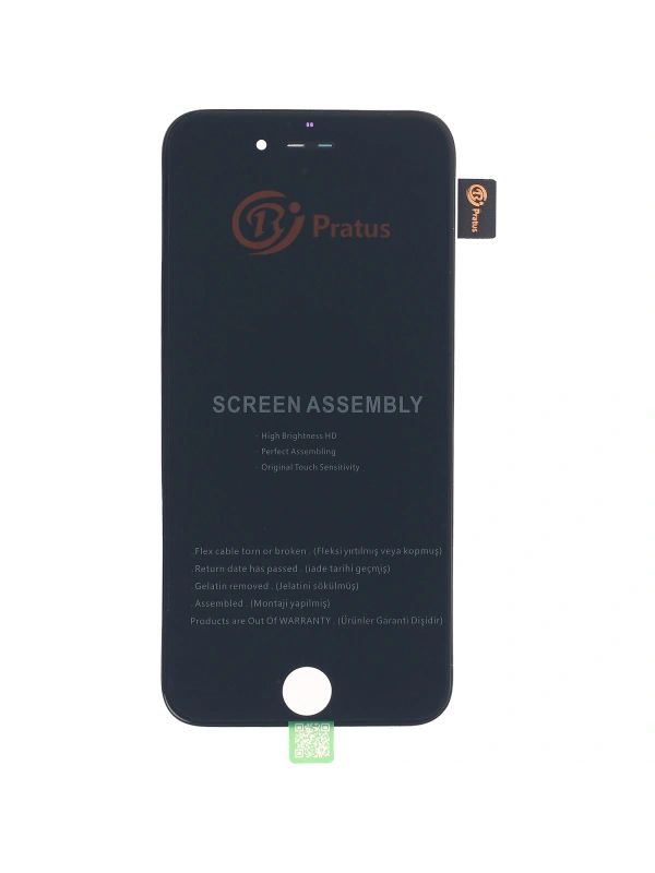 Pratus Apple Uyumlu iPhone 6 Lcd Ekran Siyah