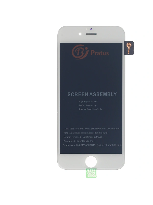 Pratus Apple Uyumlu iPhone 6s Lcd Ekran Siyah
