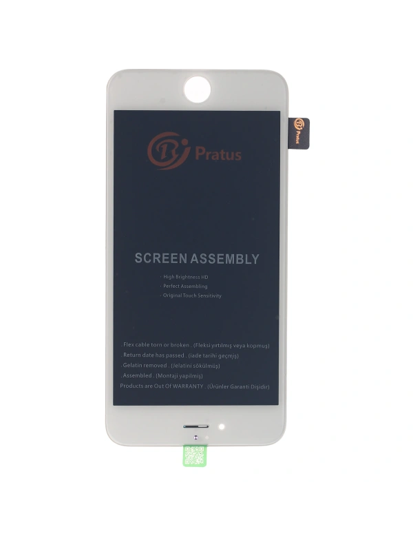 Pratus Apple Uyumlu iPhone 6s Plus Lcd Ekran Beyaz
