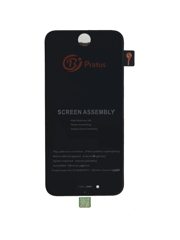Pratus Apple Uyumlu iPhone 7 Lcd Ekran Siyah