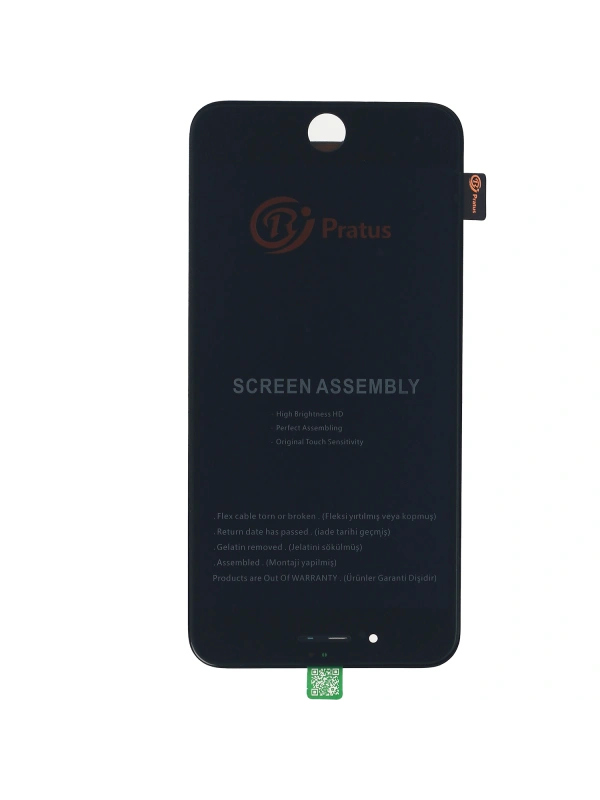 Pratus Apple Uyumlu iPhone 8 Plus Lcd Ekran Siyah