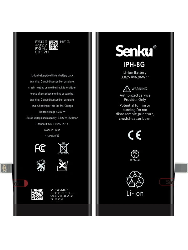 Senku Apple Uyumlu iPhone 8 Batarya