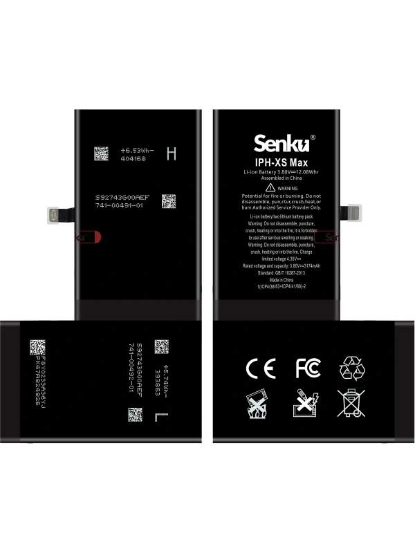 Senku Apple Uyumlu iPhone Xs Max Batarya