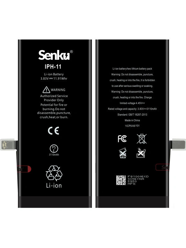 Senku Apple Uyumlu iPhone 11 Batarya