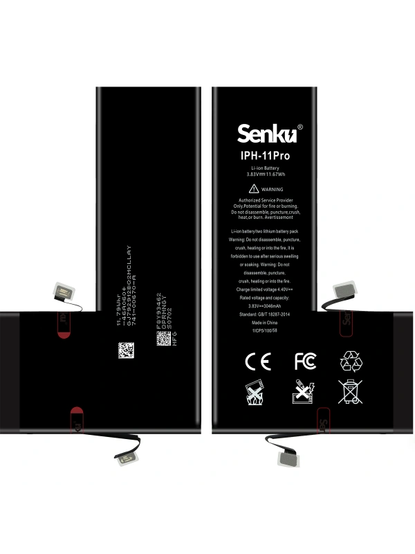 Senku Apple Uyumlu iPhone 11 Pro Batarya