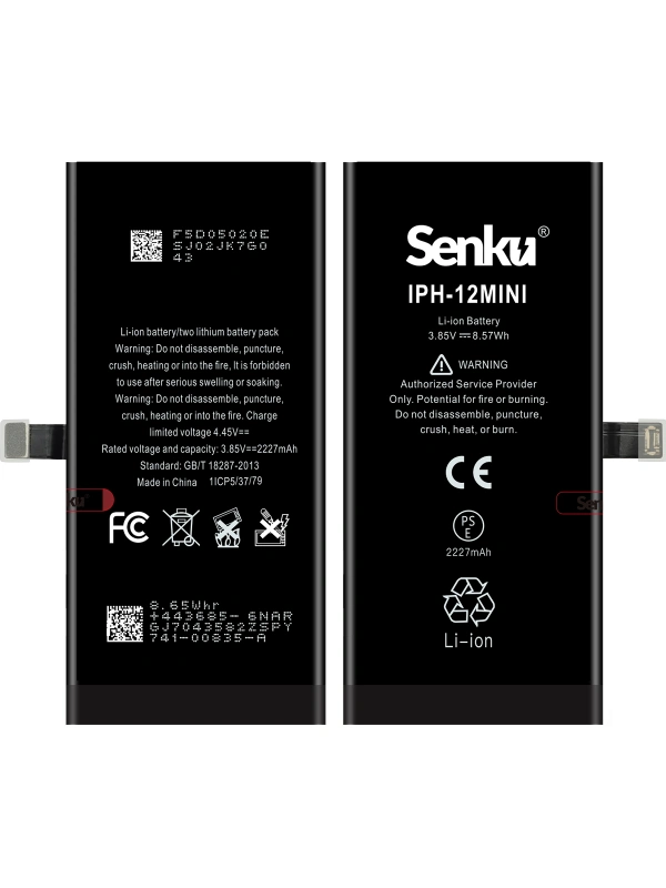 Senku Apple Uyumlu iPhone 12 Mini Batarya