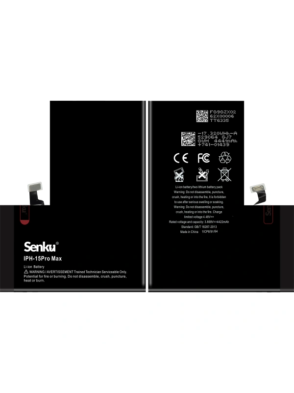 Senku Apple Uyumlu iPhone 15 Pro Max Batarya