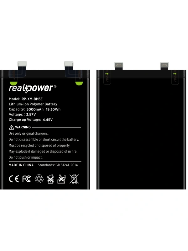 RealPower Xiaomi Uyumlu Redmi K50 Pro Batarya Li-Polymer Uzun Ömürlü Pil