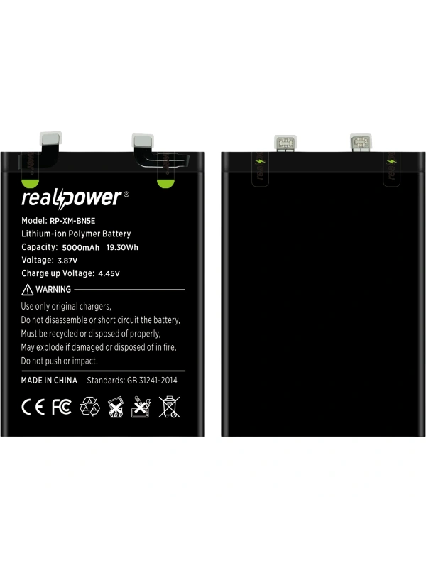RealPower Xiaomi Uyumlu Redmi Note 11 Pro 5g Batarya Li-Polymer Uzun Ömürlü Pil
