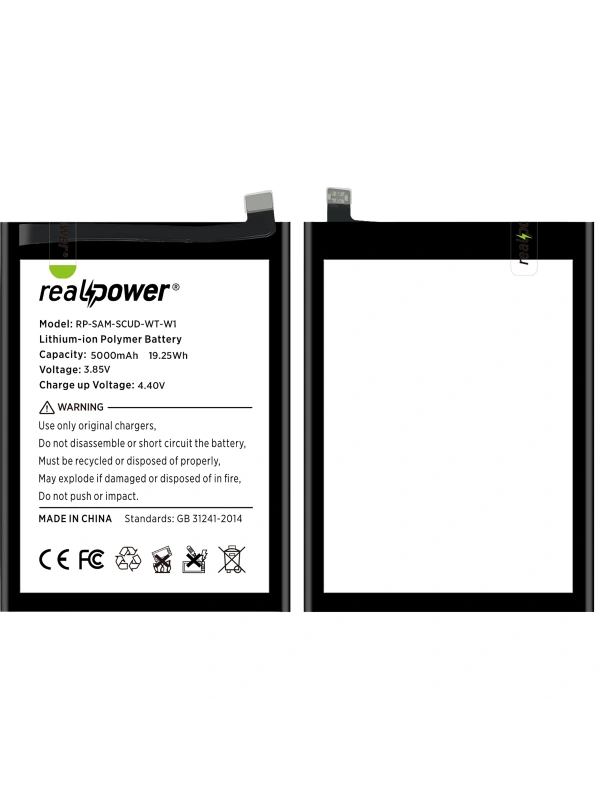 RealPower Samsung Uyumlu Galaxy A14 5G A146 Batarya Li-Polymer Uzun Ömürlü Pil
