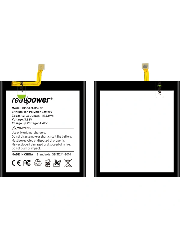 RealPower Samsung Uyumlu Galaxy S24 S922 Batarya Li-Polymer Uzun Ömürlü Pil