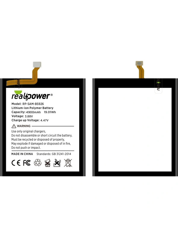 RealPower Samsung Uyumlu Galaxy S24 Ultra S928 Batarya Li-Polymer Uzun Ömürlü Pil
