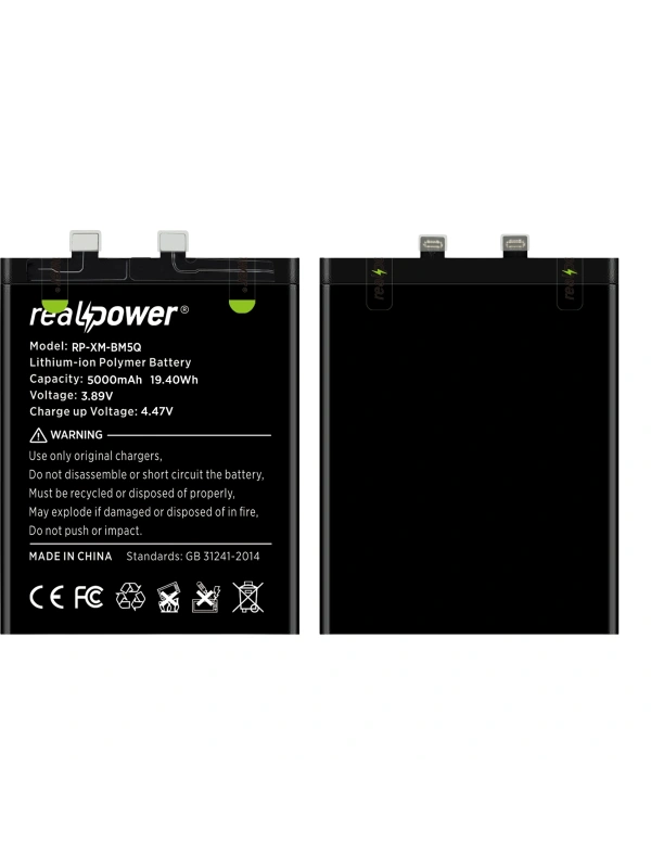 RealPower Xiaomi Uyumlu 13 Ultra Batarya Li-Polymer Uzun Ömürlü Pil