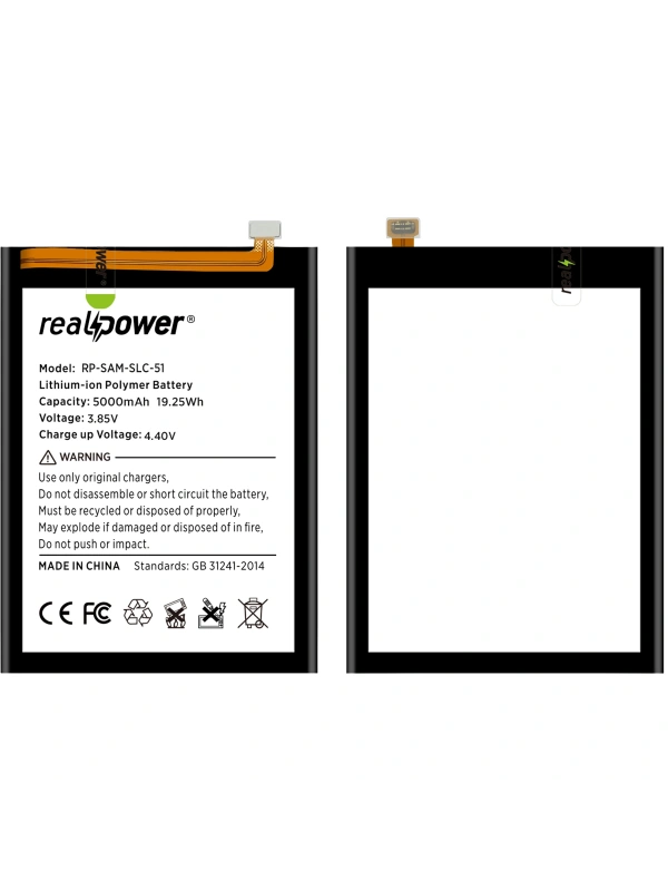 RealPower Samsung Uyumlu Galaxy A05s A057 Batarya Li-Polymer Uzun Ömürlü Pil
