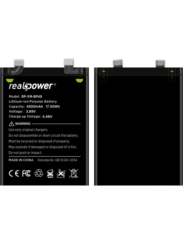RealPower Xiaomi Uyumlu Poco F4 Batarya Li-Polymer Uzun Ömürlü Pil