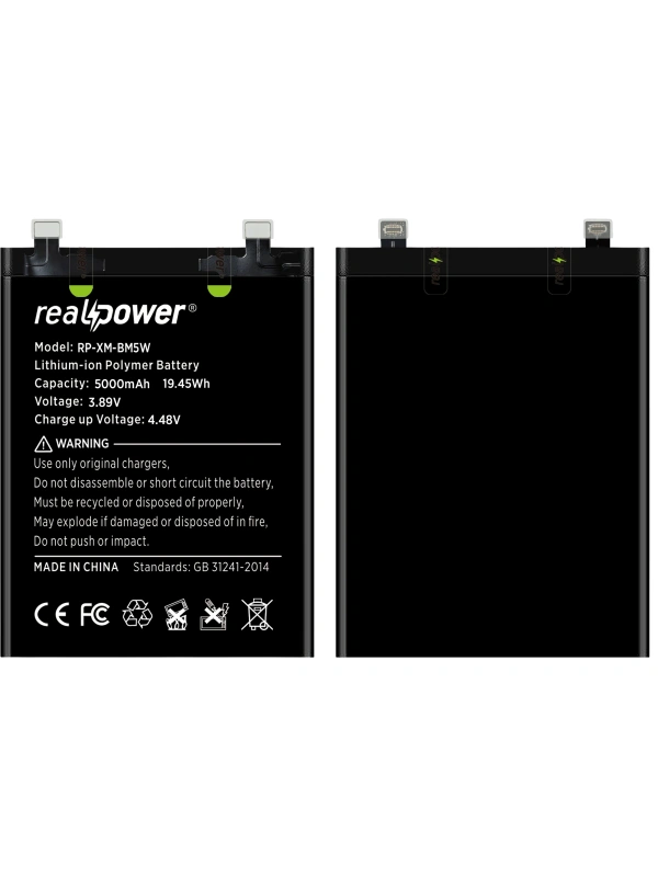 RealPower Xiaomi Uyumlu Redmi K70 Batarya Li-Polymer Uzun Ömürlü Pil
