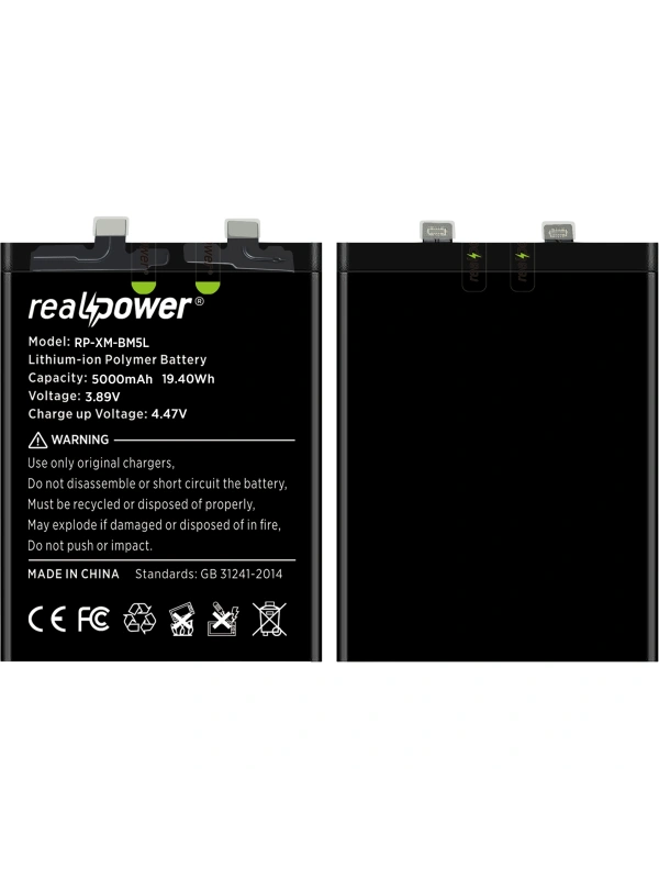 RealPower Xiaomi Uyumlu Redmi K60 Pro Batarya Li-Polymer Uzun Ömürlü Pil