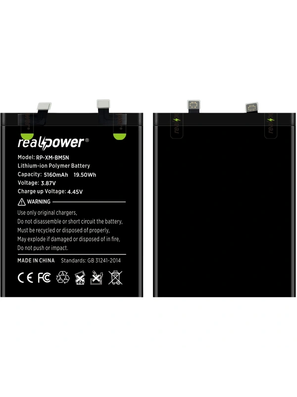 RealPower Xiaomi Uyumlu Poco F5 Pro Batarya Li-Polymer Uzun Ömürlü Pil