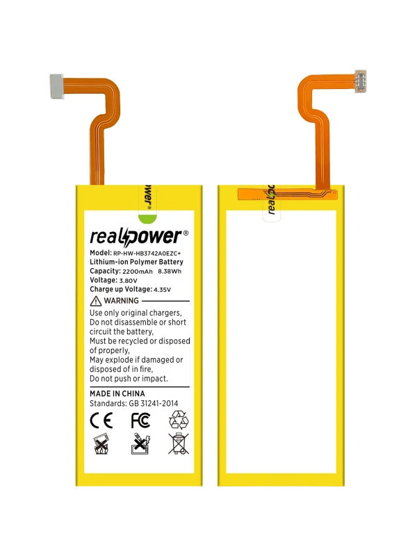 RealPower Huawei P8 Lite Batarya 2400mAh Li-Polymer Uzun Ömürlü Pil