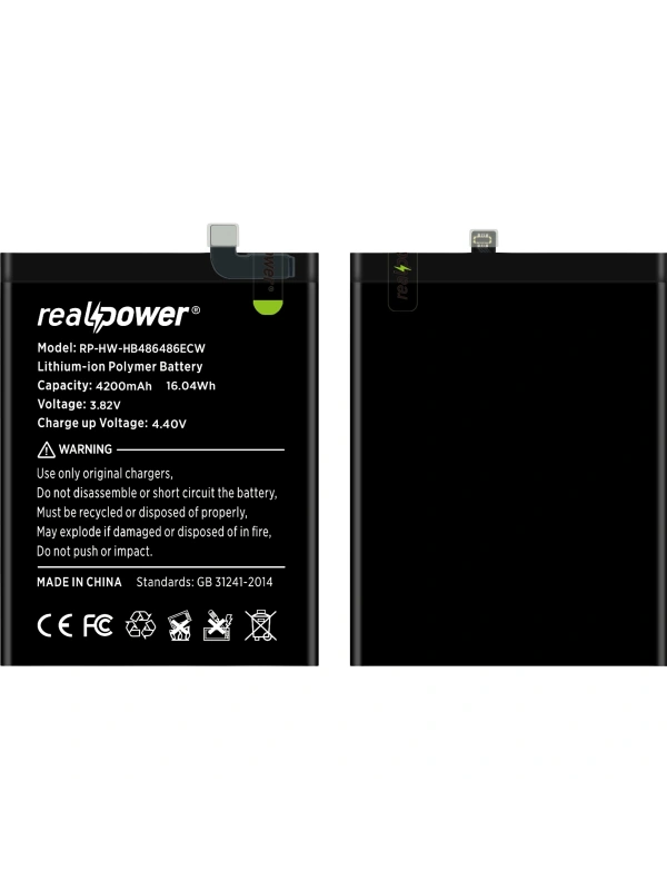 RealPower Huawei Uyumlu Mate 20 Rs Batarya 4200mAh Li-Polymer Uzun Ömürlü Pil