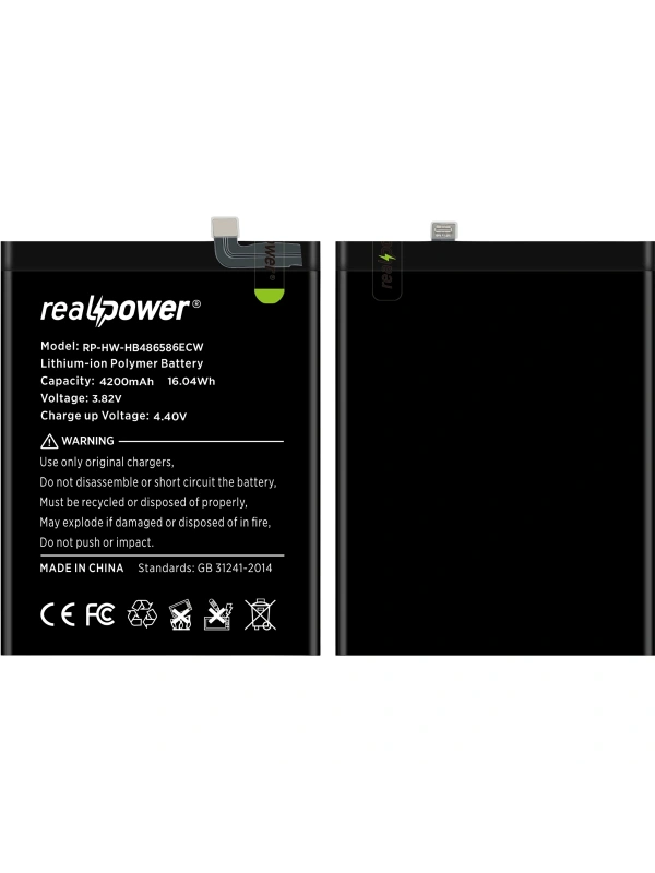 RealPower Huawei Uyumlu Mate 30 Lite Batarya Li-Polymer Uzun Ömürlü Pil