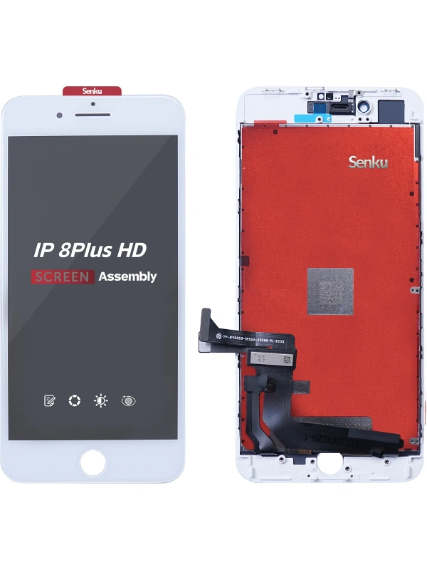 Senku Apple Uyumlu iPhone 8 Plus Lcd Ekran Siyah