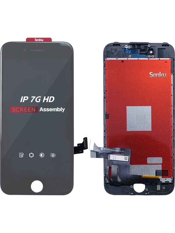 Senku Apple Uyumlu iPhone 7 Lcd Ekran Beyaz A Kalite