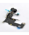 Apple Uyumlu iPhone 5 Kulaklık Soketli Şarj Soketli Film Flex Siyah