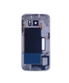 Samsung Uyumlu Galaxy S6 Edge G925 Kasa Kapak Siyah Çıtasız