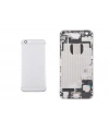 Apple Uyumlu iPhone 6 Kasa Gümüş Dolu