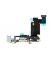 Apple Uyumlu iPhone 6s Plus Kulaklık Soketli Şarj Soketli Film Siyah