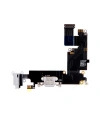 Apple Uyumlu iPhone 6s Plus Kulaklık Soketli Şarj Soketli Film Beyaz