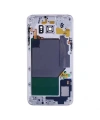Samsung Uyumlu Galaxy S6 Edge Plus G928 Kasa Kapak Beyaz Çıtasız