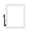 Apple Uyumlu iPad 4 Touch Home Tuşsuz Beyaz