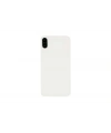 Apple Uyumlu iPhone X Arka Kapak Kamera Lensli Beyaz