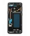 Samsung Uyumlu Galaxy S9 G960 Kasa Kapak Siyah Çıtalı