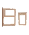 Samsung Uyumlu Galaxy J4 Plus J415 Sim Kart Tepsisi Gold Çift