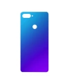 Xiaomi Uyumlu Mi 8 Lite Arka Kapak Mavi